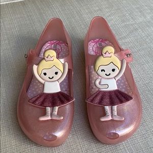 Mini Melissa Ballerina Shoes